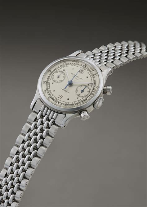 patek philippe geneve stainless steel back deville